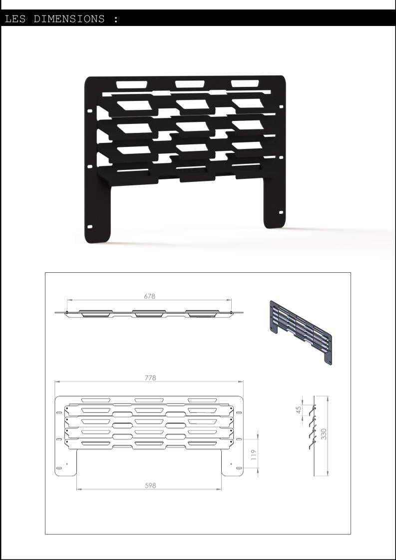 calandre sérié motifs
